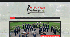 Desktop Screenshot of musikzug-oedingen.de